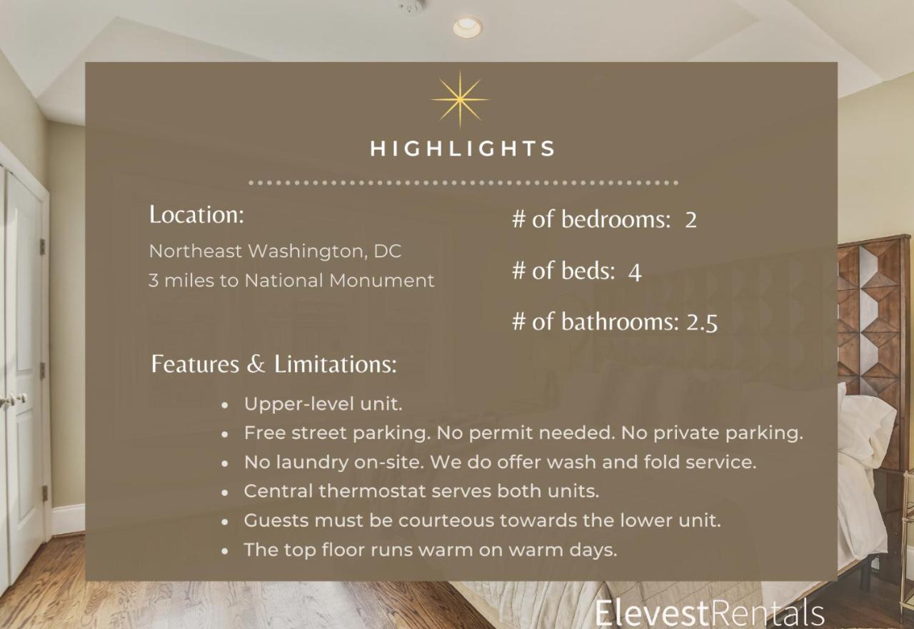 וושינגטון Edgewood Guesthouse Apartment Unit מראה חיצוני תמונה
